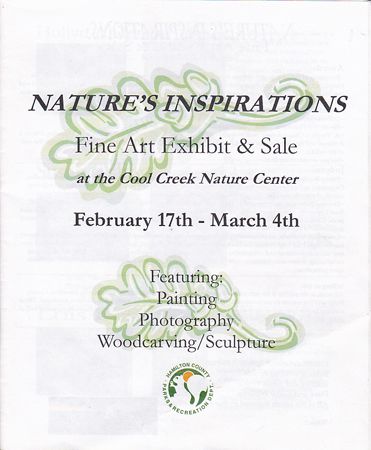 Nature Inspirations: Fine Art Exhibit & Sale 