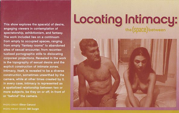 Locating Intimacy: the (space) between 